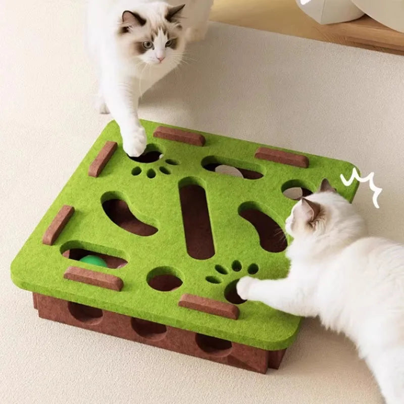 Flat-Pack Cat Scratcher Playhouse Toy