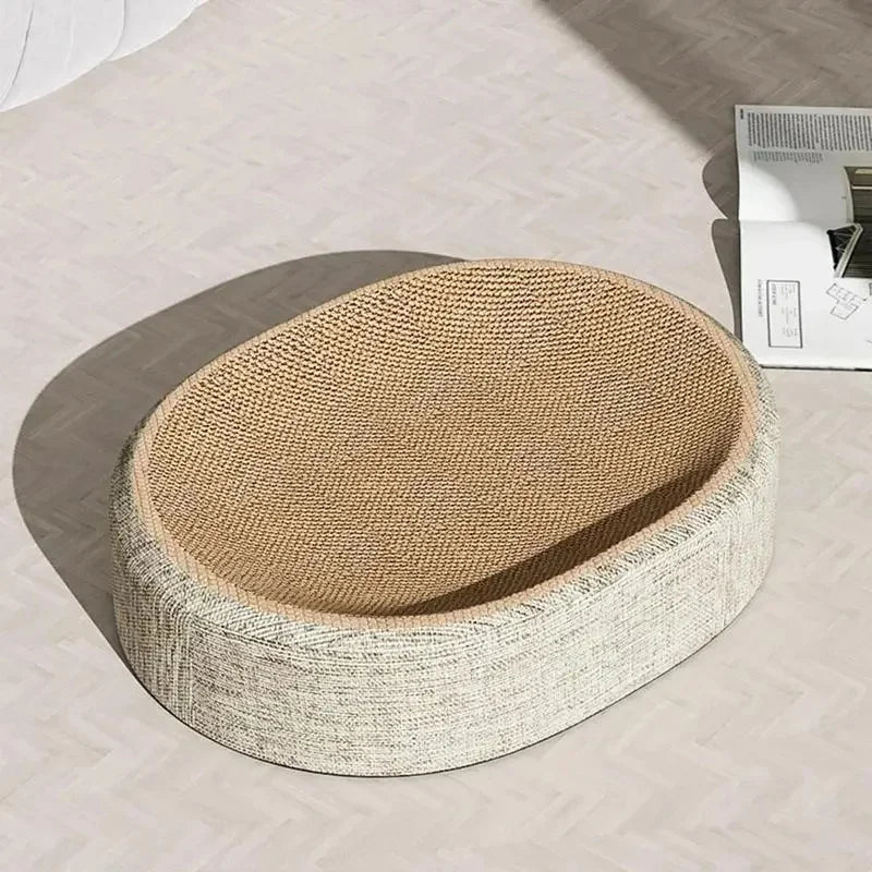 Oval Cat Scratcher Bed