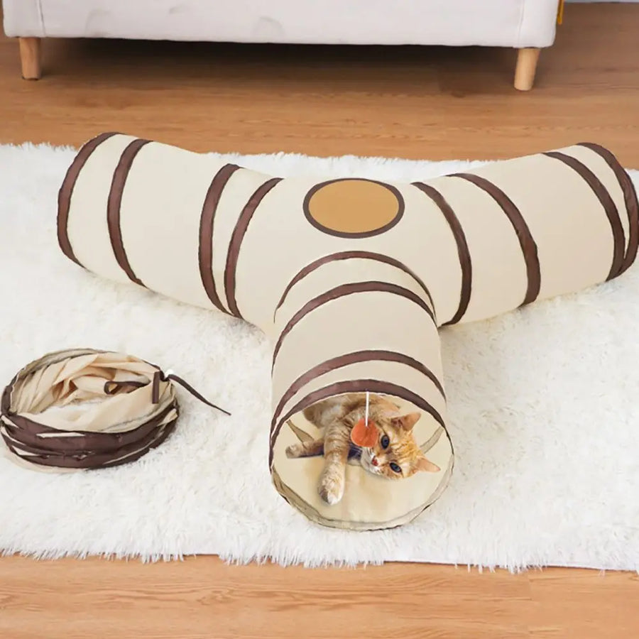 Collapsible Cat Tunnel Tube, 25 cm
