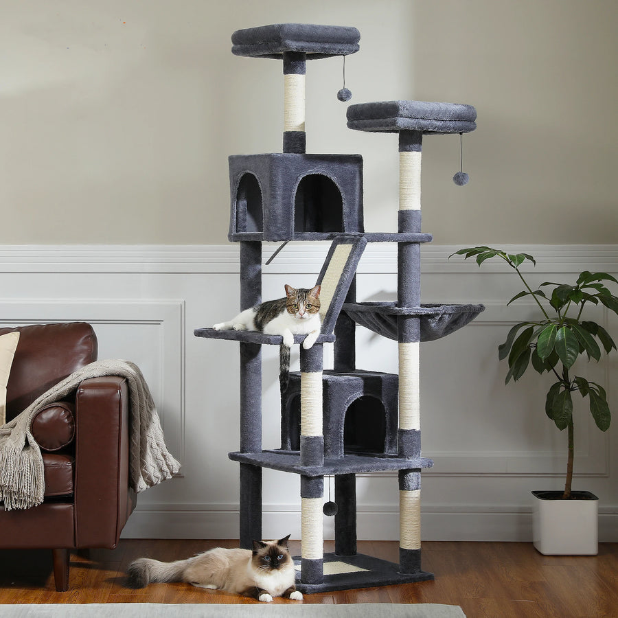 Tall Multi-Level Cat Tree Tower, Ships from US