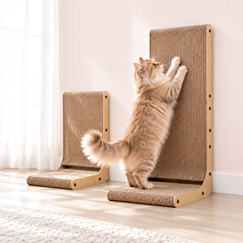 4-Pack Cardboard Cat Scratcher Box