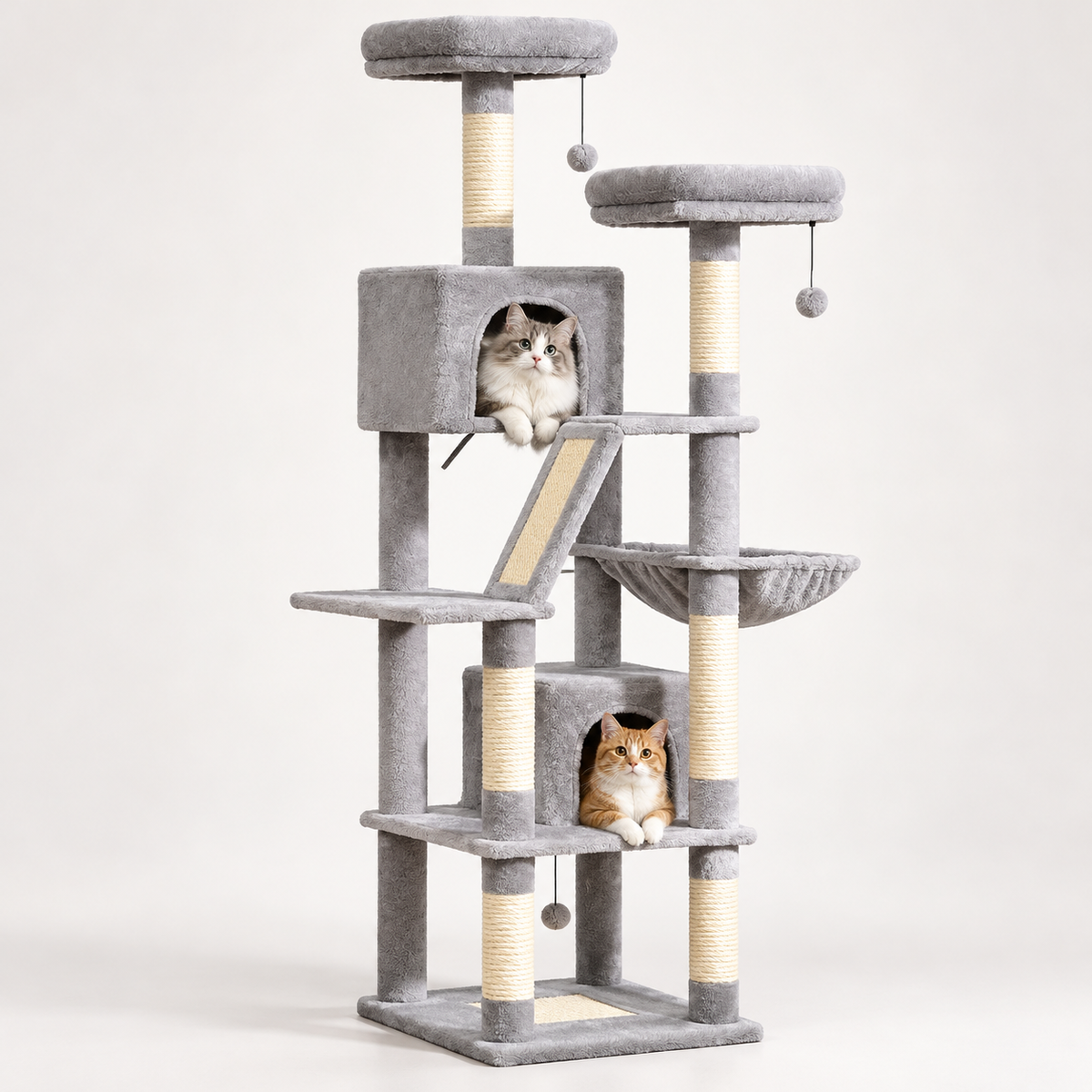 Tall Multi-Level Cat Tree Tower, Ships from US