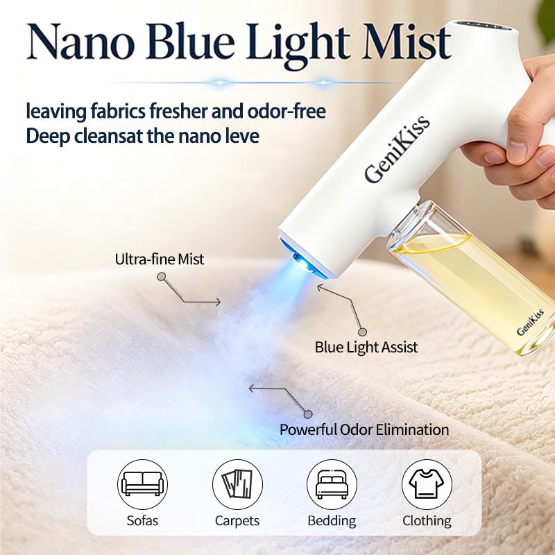Nano Blue Light deodorizer spray refill for pet and home odor control, view 5