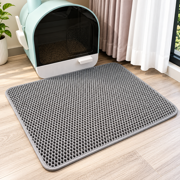 Large Waterproof Non-Slip Cat Litter Mat, Washable