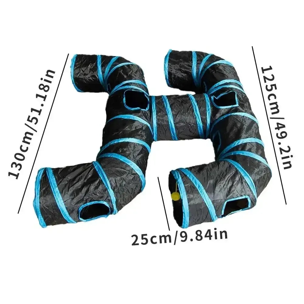 Crinkle Cat Play Tunnel, Multi-Way