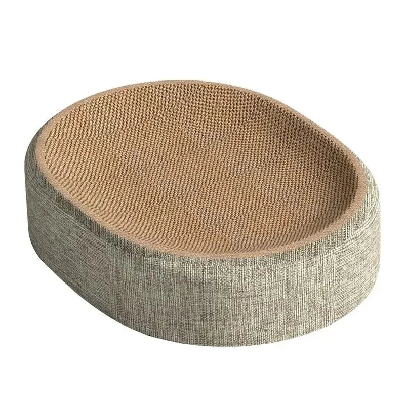 Oval Cat Scratcher Bed