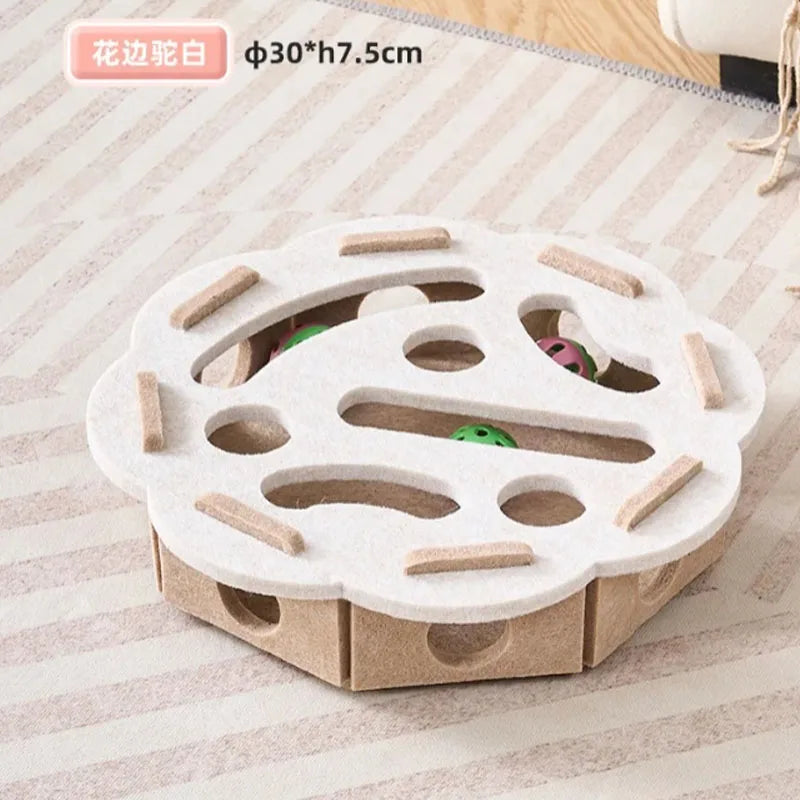 Flat-Pack Cat Scratcher Playhouse Toy