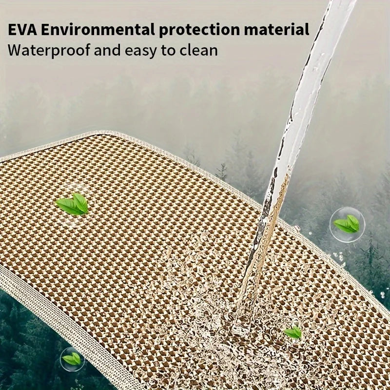 Honeycomb double-layer cat litter mat, view 6