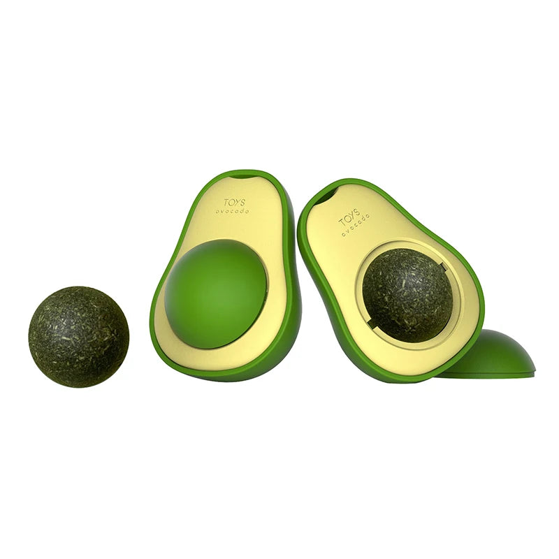 Avocado Catnip Wall Ball Cat Toy