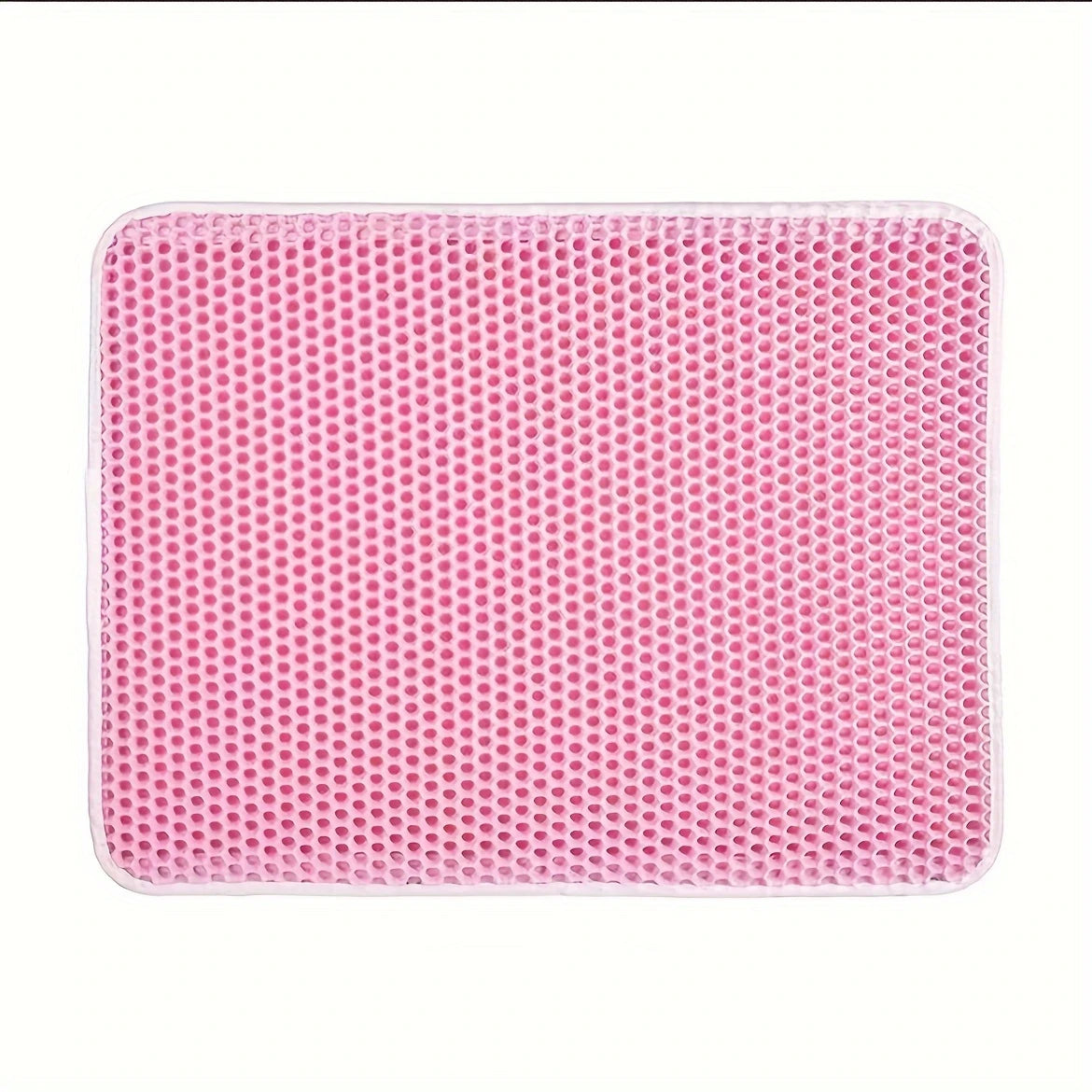 Honeycomb double-layer cat litter mat, view 9
