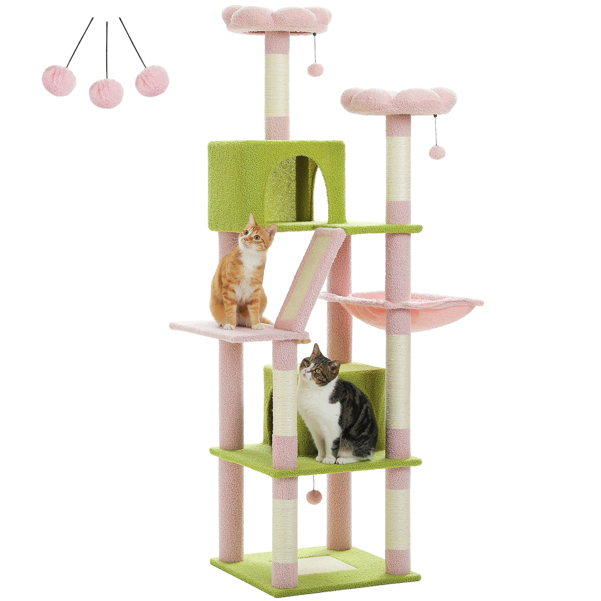 Tall Multi-Level Cat Tree Tower, Ships from US