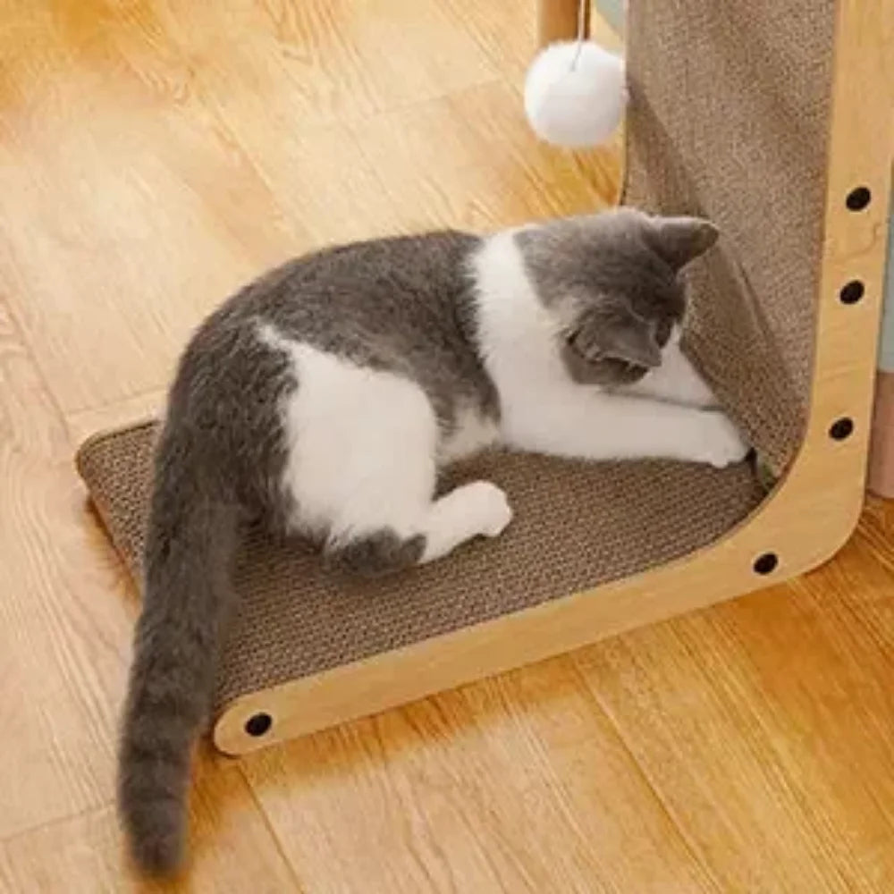 L-Shape Cat Scratcher, Medium or Large