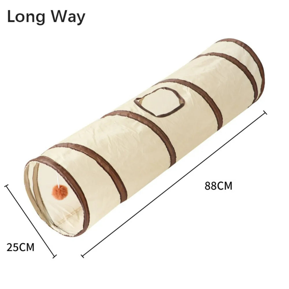 Collapsible Cat Tunnel Tube, 25 cm