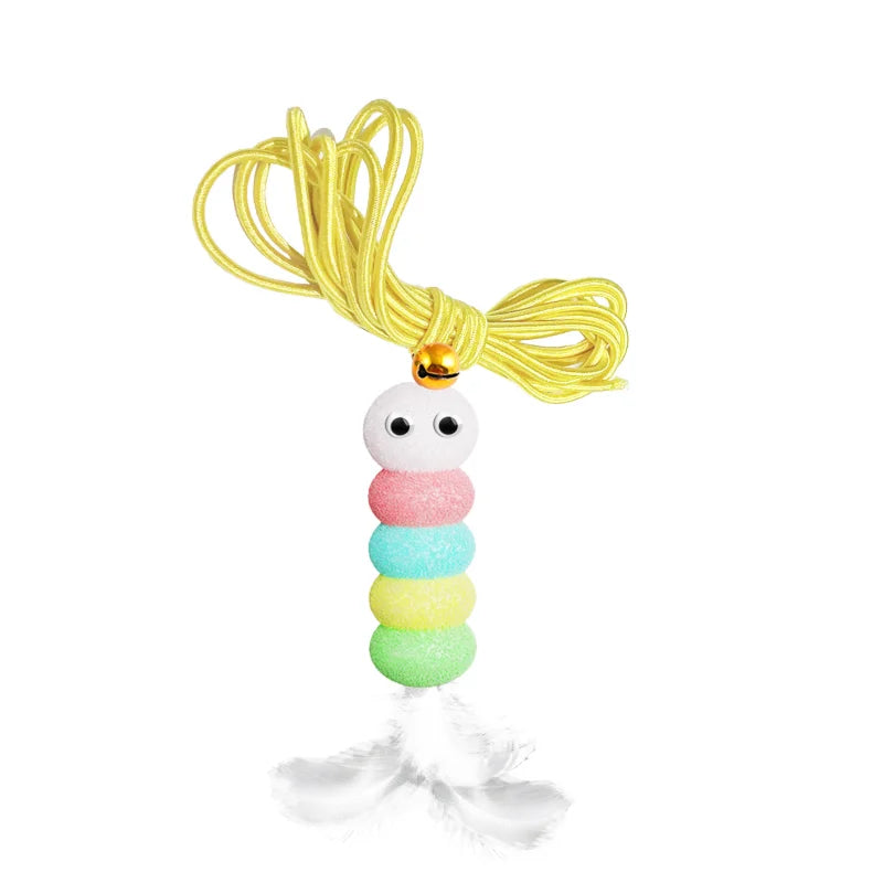 Electric hanging door cat toy for self-play, view 8