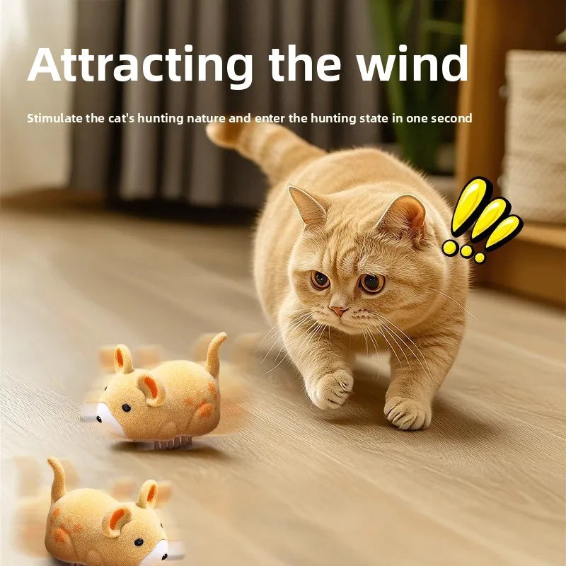 Interactive Electric Mouse Cat Toy