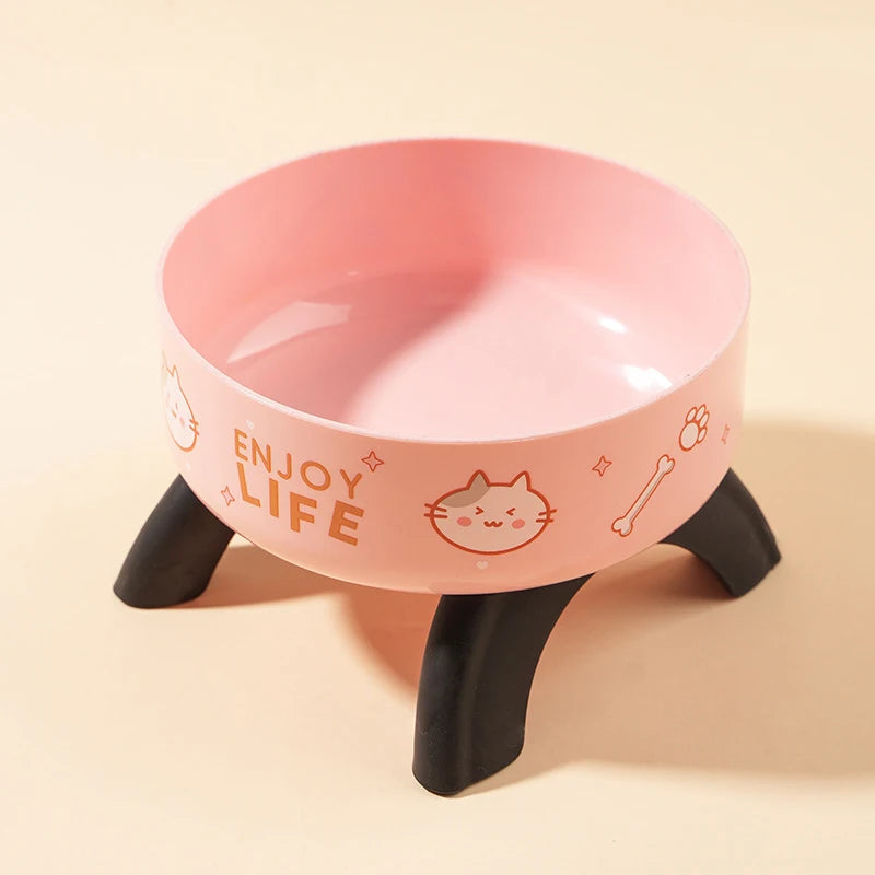 Elevated Anti-Slip Cat & Dog Food Bowl with Stand