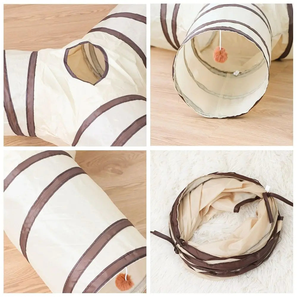 Collapsible Cat Tunnel Tube, 25 cm
