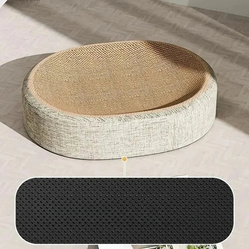 Oval Cat Scratcher Bed