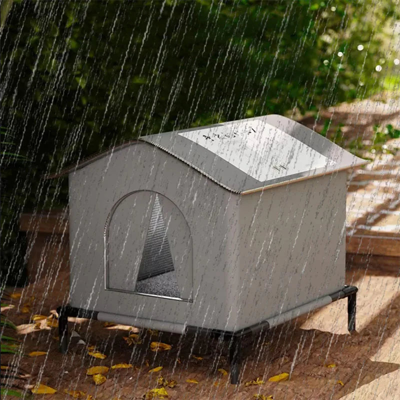 Waterproof Foldable Cat House for Outdoor Use
