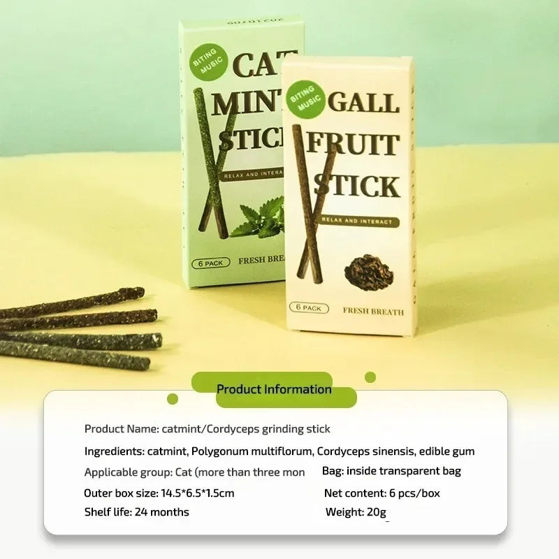 Silvervine & Catnip Cat Chew Sticks