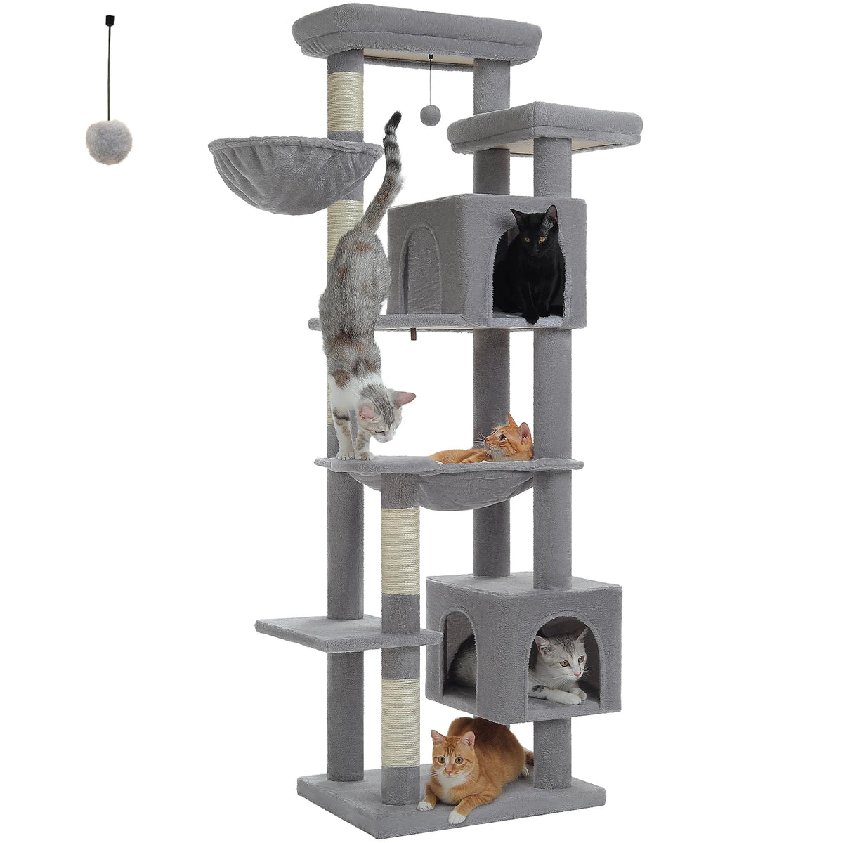 Tall Multi-Level Cat Tree Tower, Ships from US