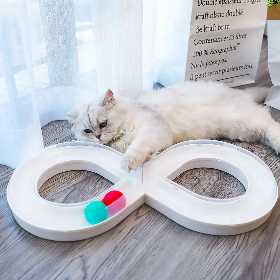 Spinning Turntable Cat Teaser Toy
