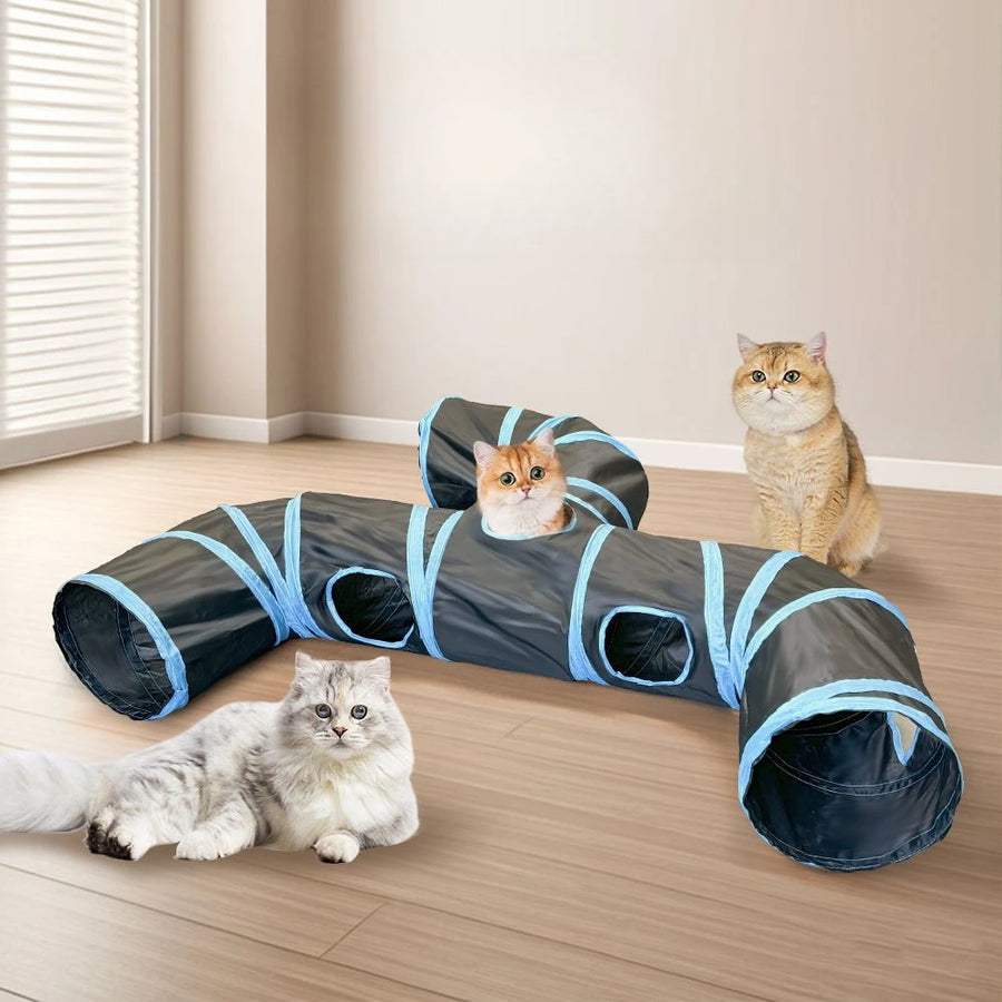 Crinkle Cat Play Tunnel, Multi-Way