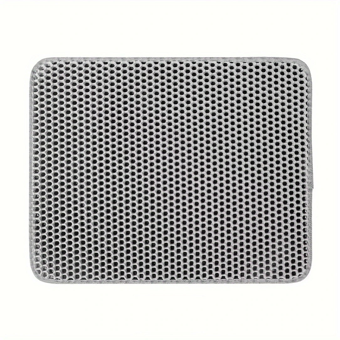Honeycomb double-layer cat litter mat, view 8
