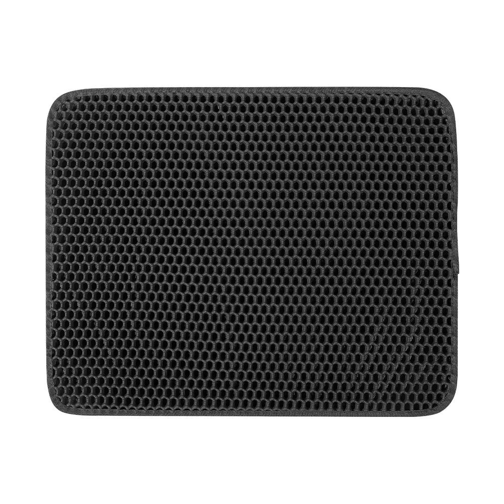 Honeycomb double-layer cat litter mat, view 7