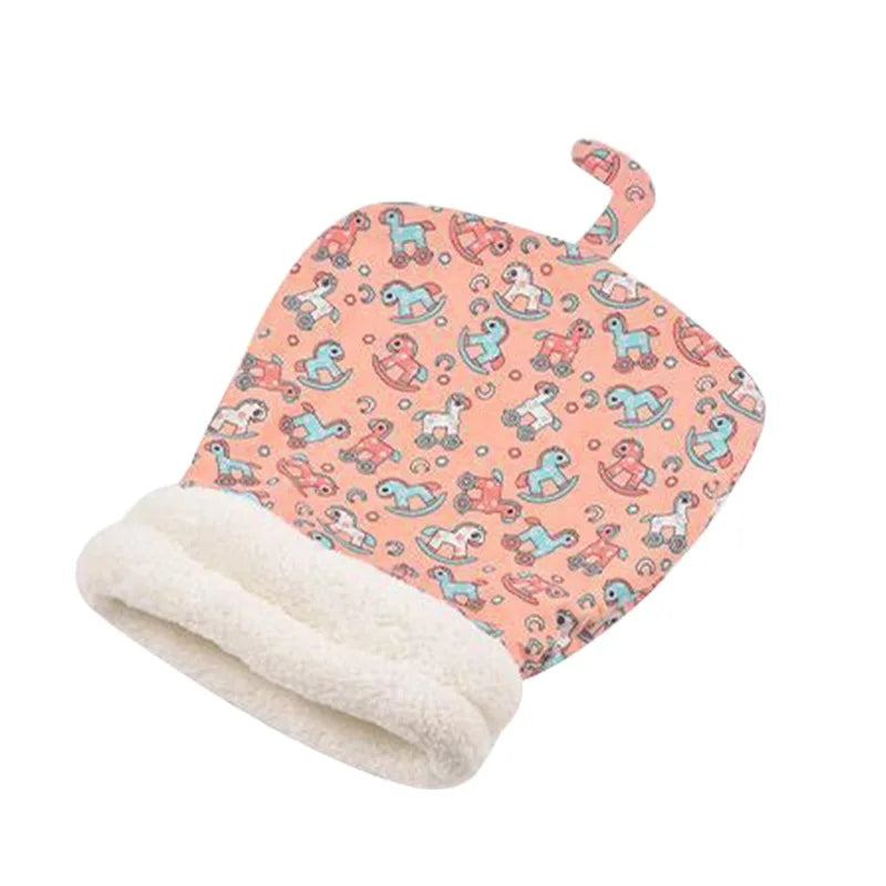 Fluffy cat sleeping bag pocket bed, view 6