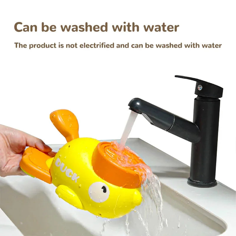 Duck puzzle feeder toy for cats, image 3