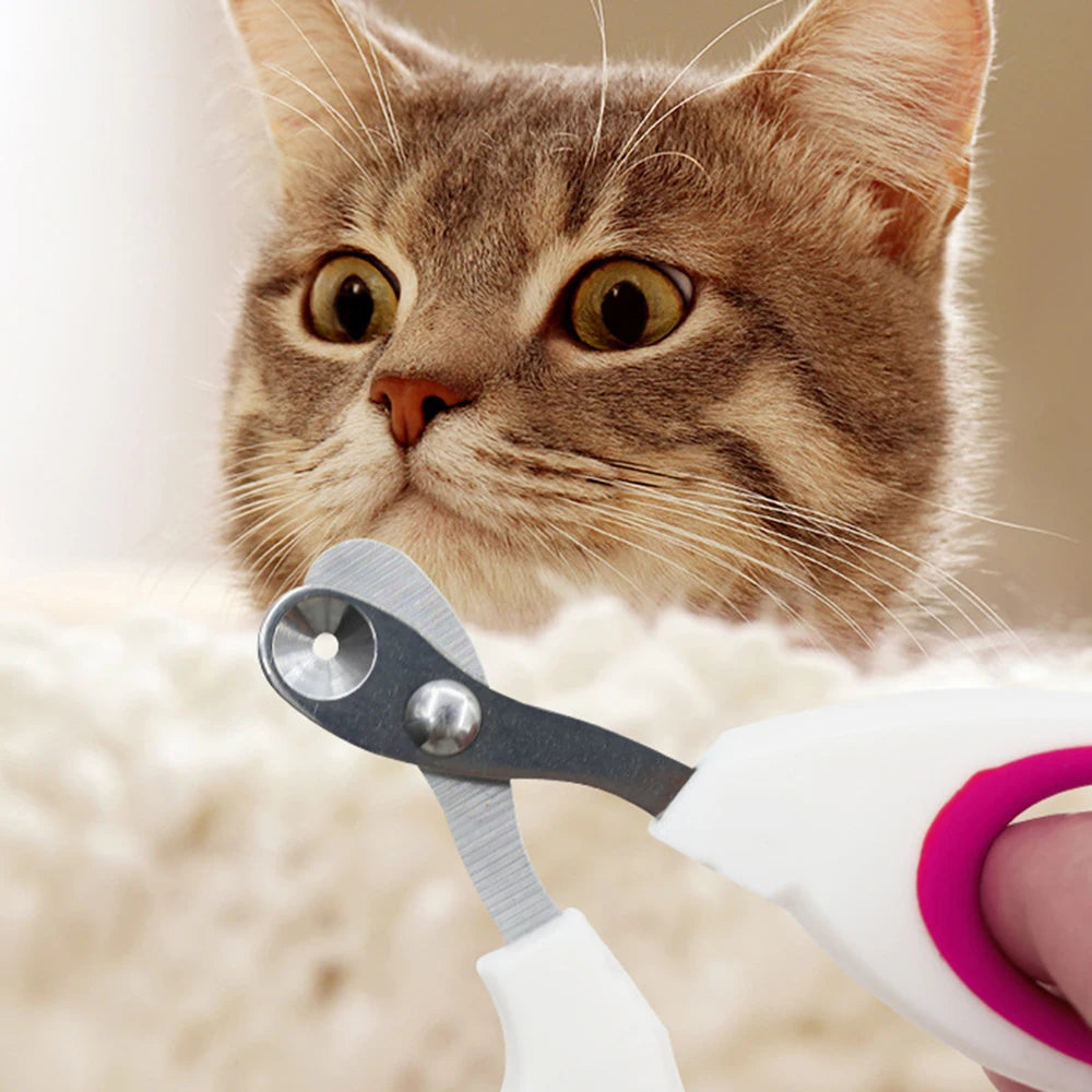 Safety Cat Nail Clippers with Circle Hole