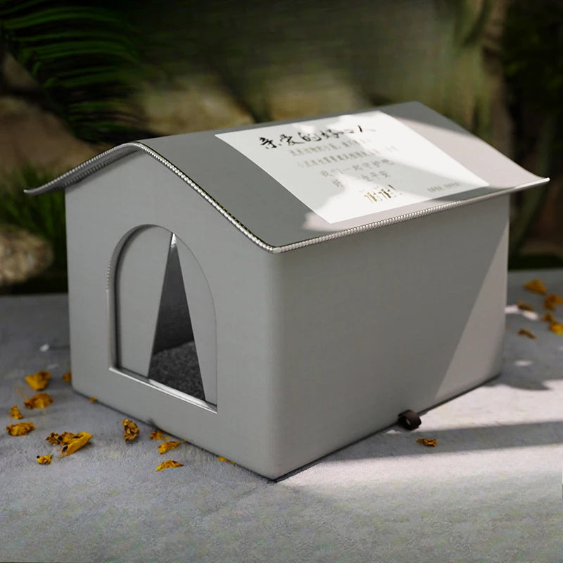Waterproof Foldable Cat House for Outdoor Use