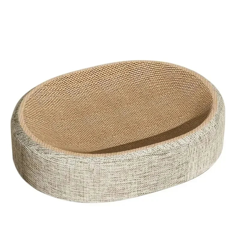 Oval Cat Scratcher Bed