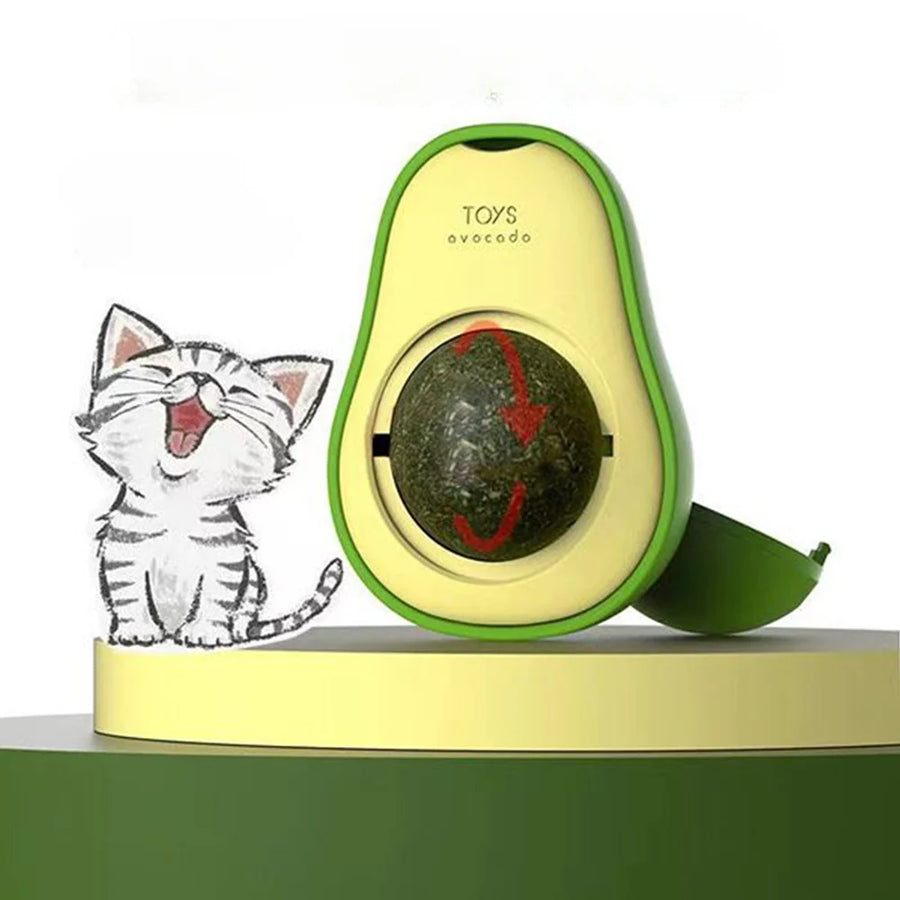 Avocado Catnip Wall Ball Cat Toy