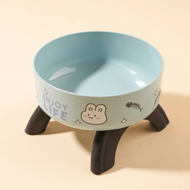 Elevated Anti-Slip Cat & Dog Food Bowl with Stand