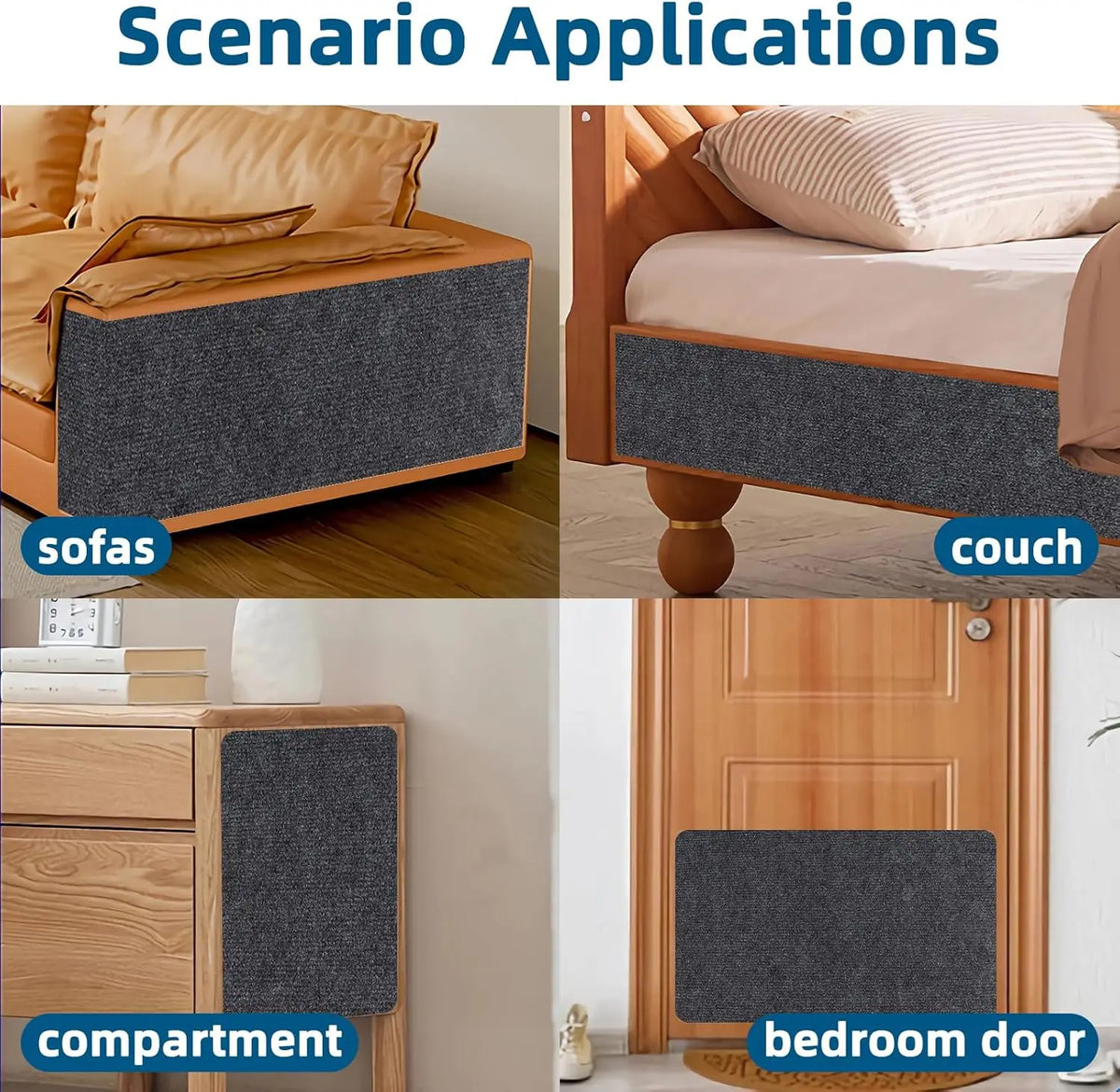 Self-Adhesive Cat Scratch Guard for Sofas and Furniture