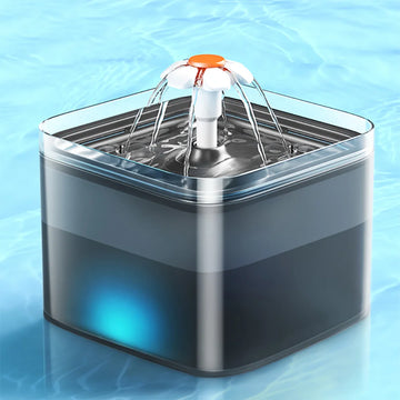 Cat Water Fountain 2L, Quiet with 4-Layer Filter