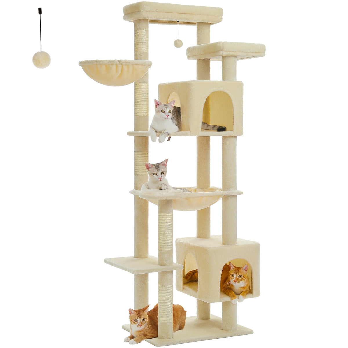 Tall Multi-Level Cat Tree Tower, Ships from US