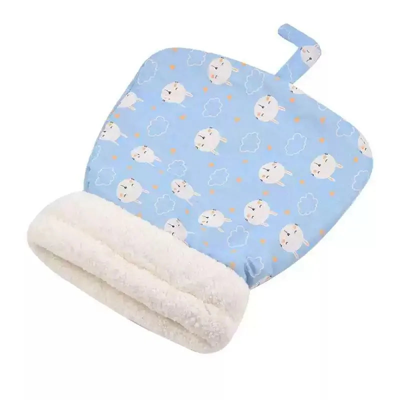 Fluffy cat sleeping bag pocket bed, view 8