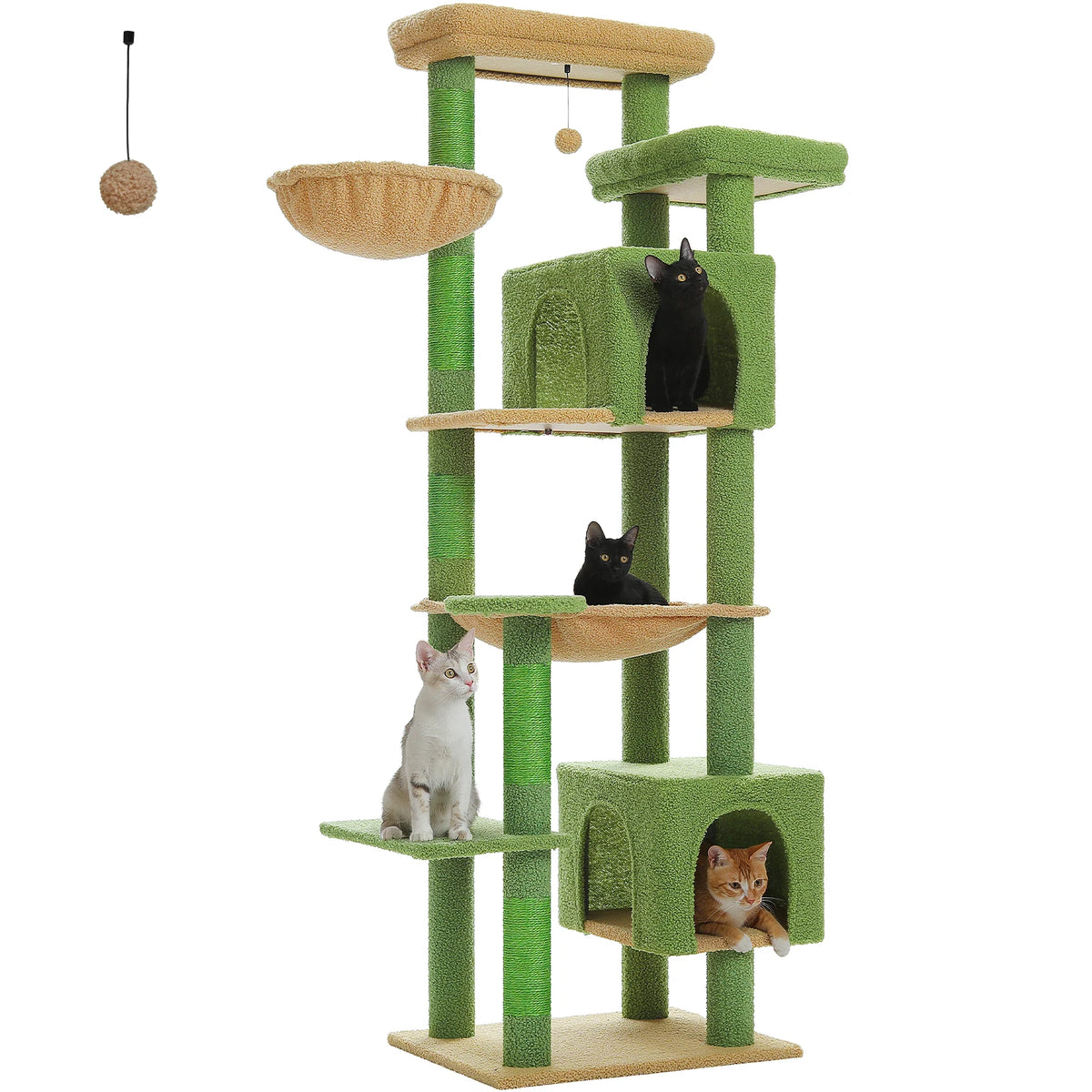 Tall Multi-Level Cat Tree Tower, Ships from US