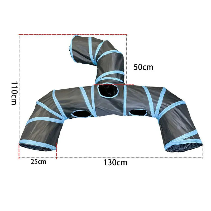 Crinkle Cat Play Tunnel, Multi-Way
