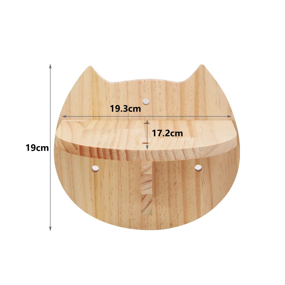 Wall-Mounted Cat Shelves, Steps and Hammocks
