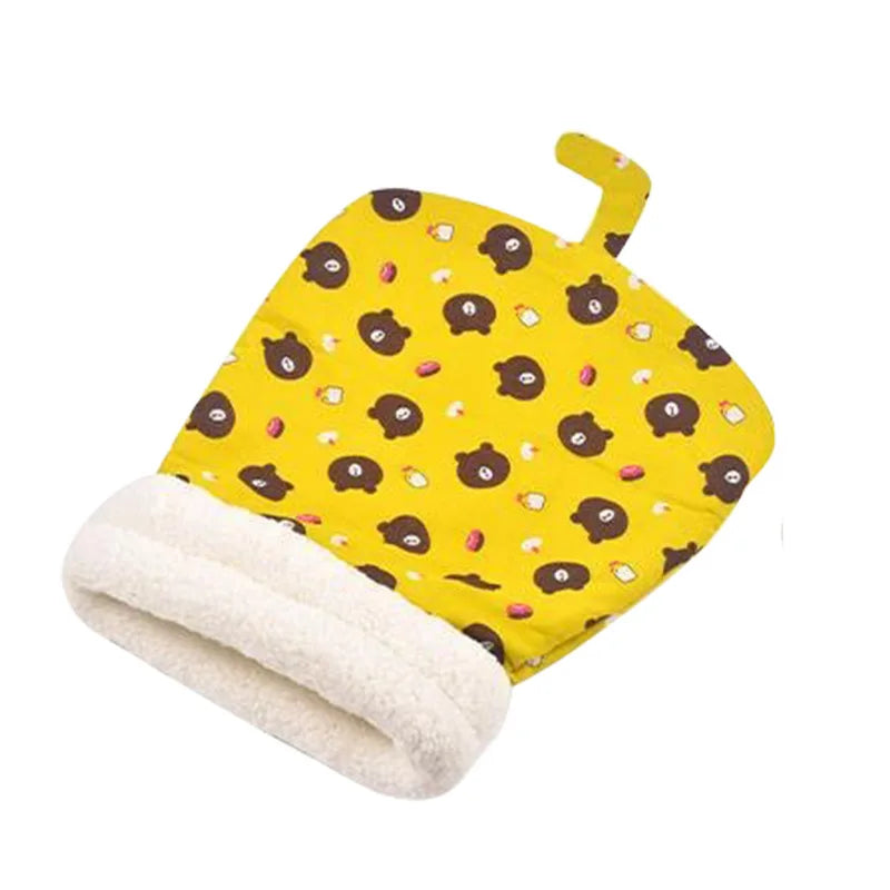 Fluffy cat sleeping bag pocket bed, view 10
