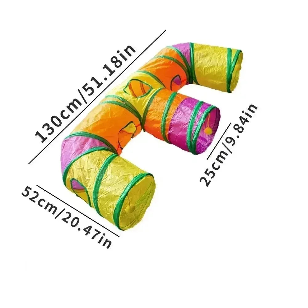 Crinkle Cat Play Tunnel, Multi-Way