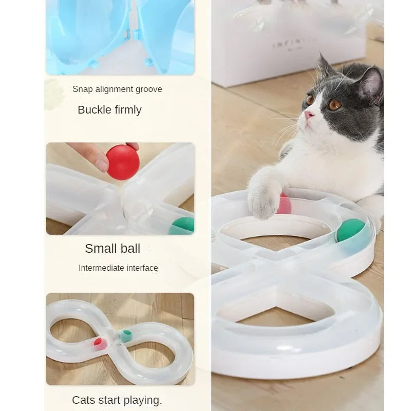 Spinning Turntable Cat Teaser Toy