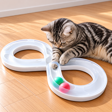 Spinning Turntable Cat Teaser Toy