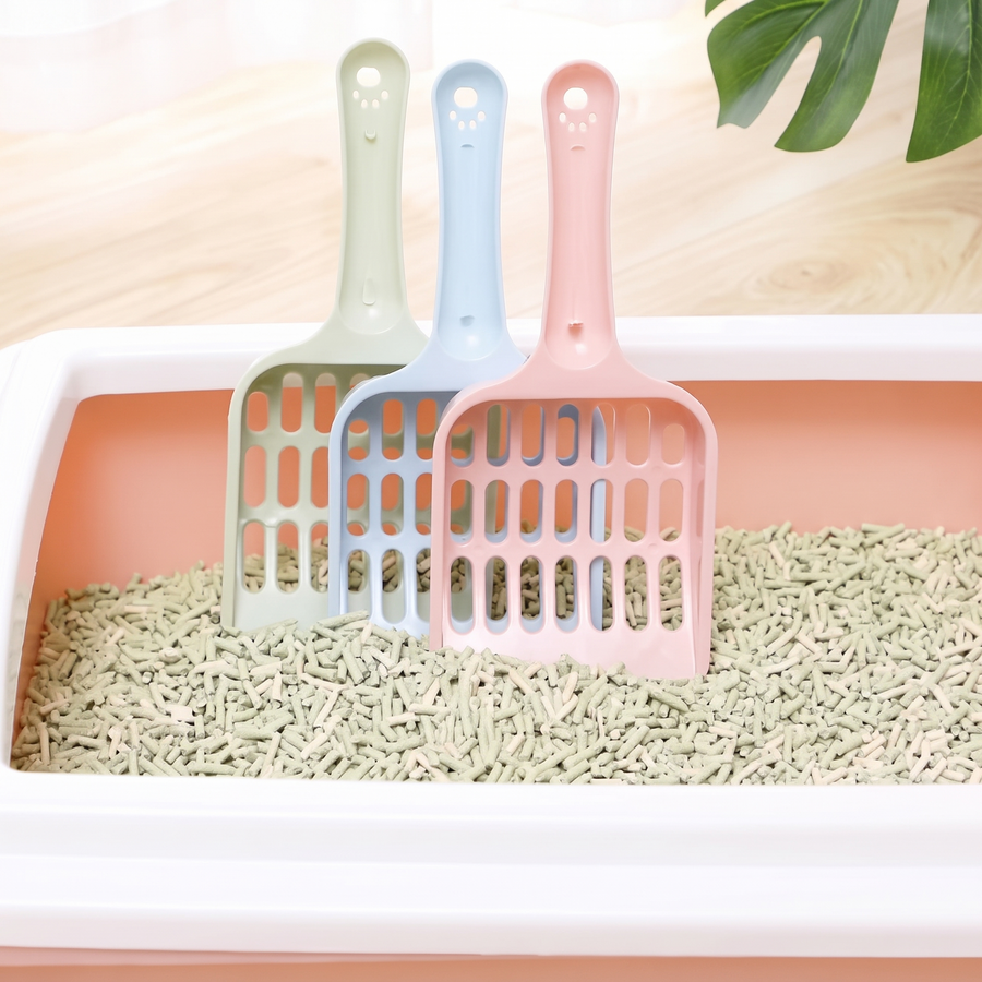 Candy Color Cat Litter Scoop, Comfort Grip