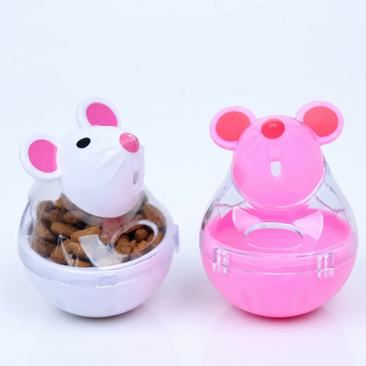Mouse Tumbler Treat Dispenser Cat Toy